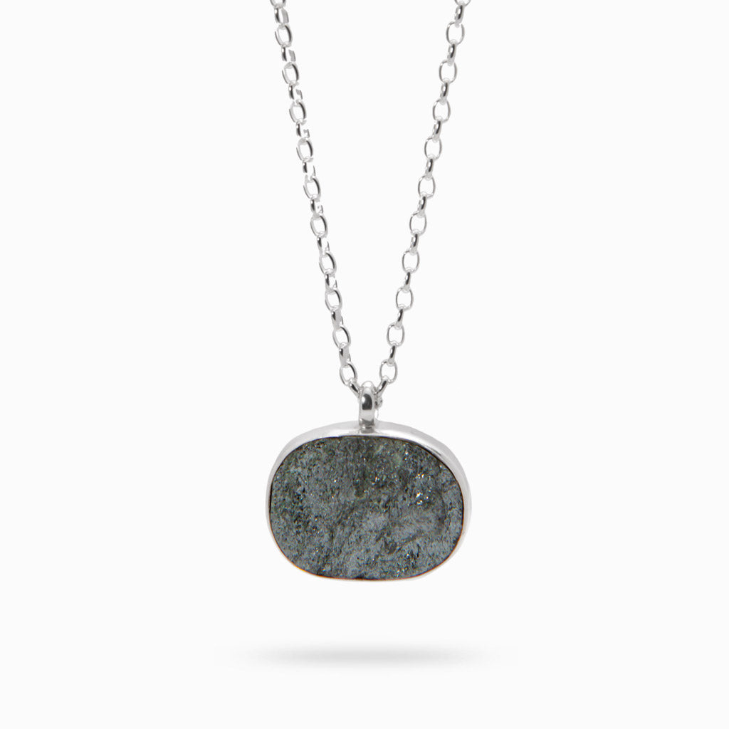 SPECULAR HEMATITE NECKLACE