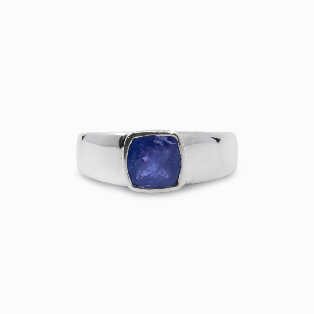 Sterling Silver 13 Tanzanite orders Gemstone Ring, Size 8