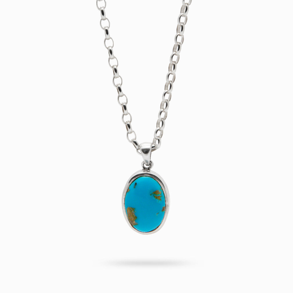 CABOCHON FERROZA TURQUOISE NECKLACE