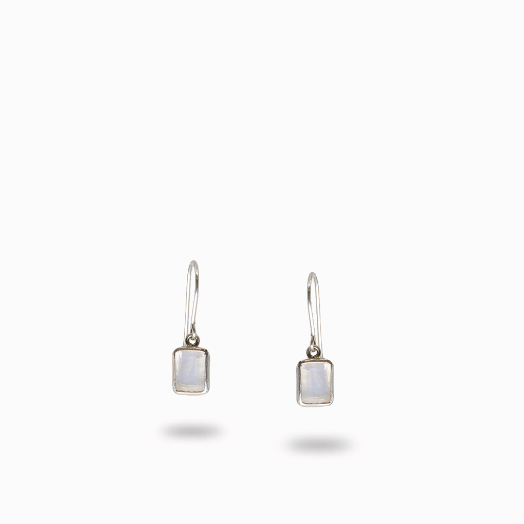 Rainbow Moonstone Earrings