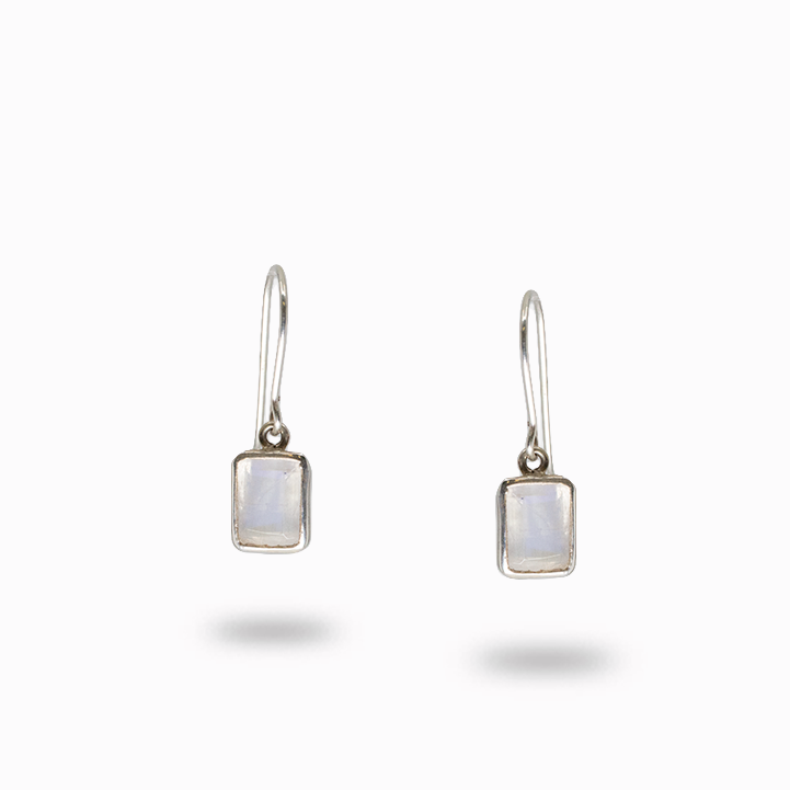Rainbow Moonstone Earrings