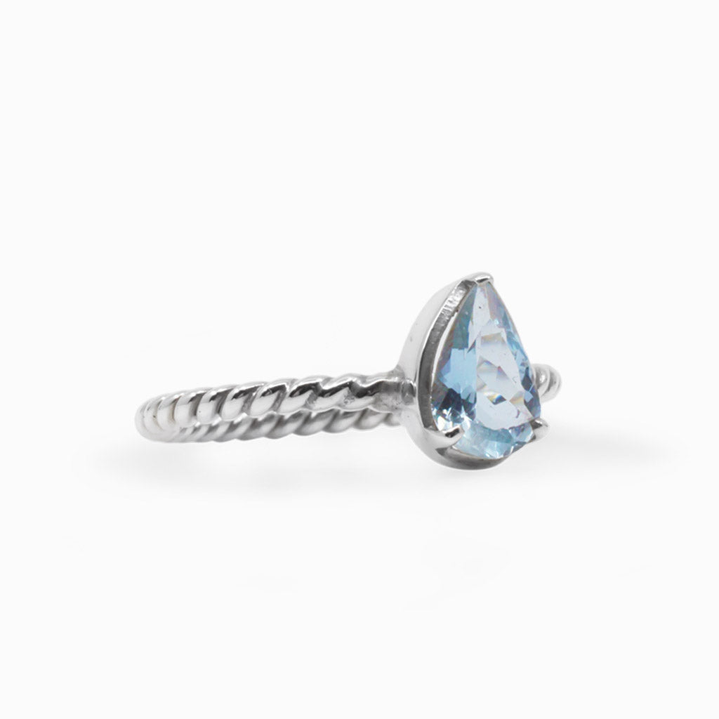 Aquamarine Ring