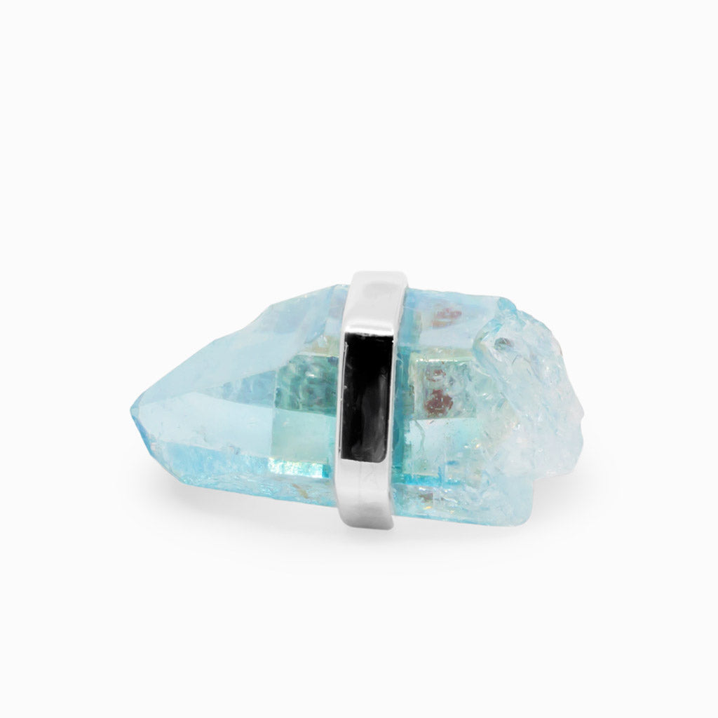Aqua Aura Ring Made in Earth