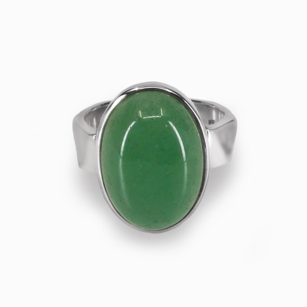 Green Aventurine Ring
