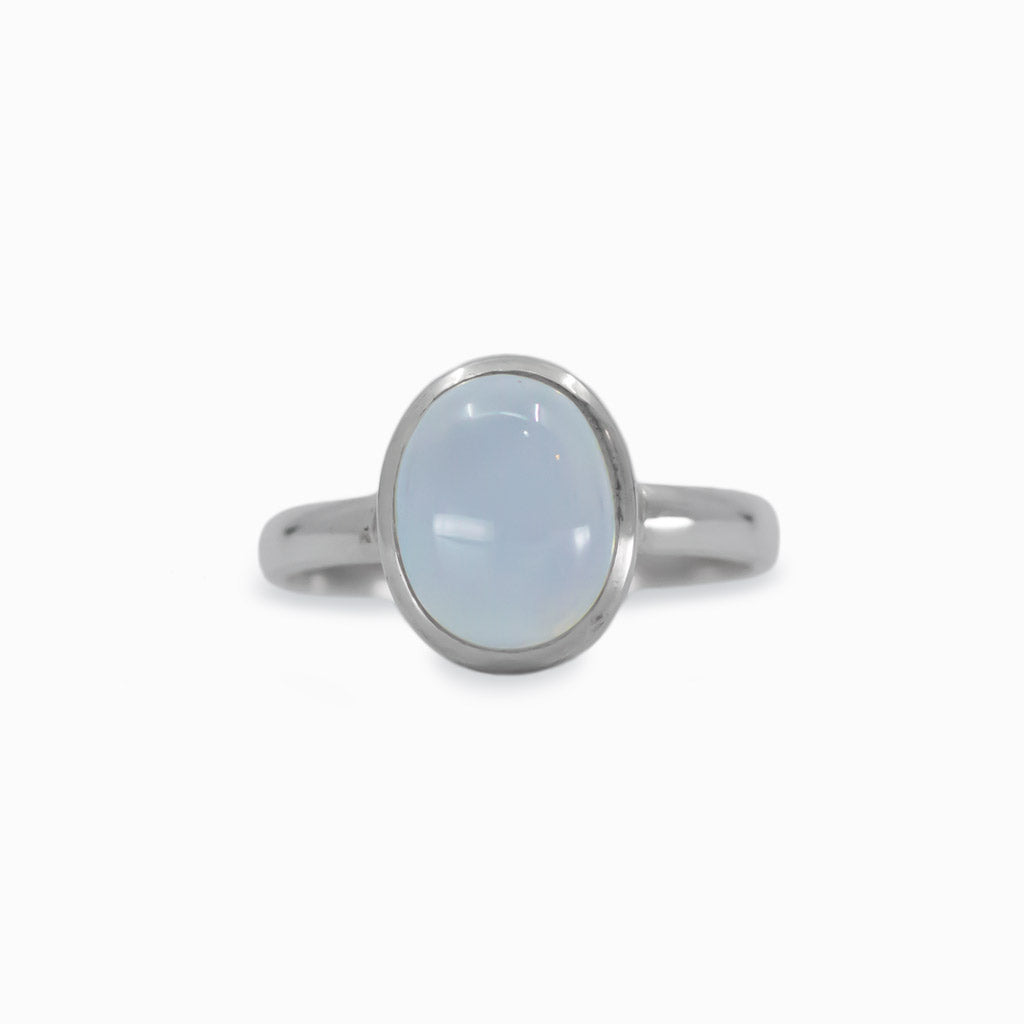 Blue Chalcedony ring