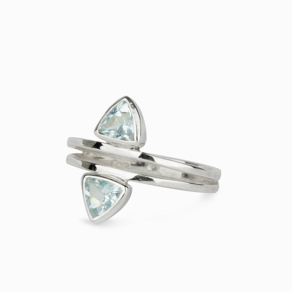 Blue Topaz Ring