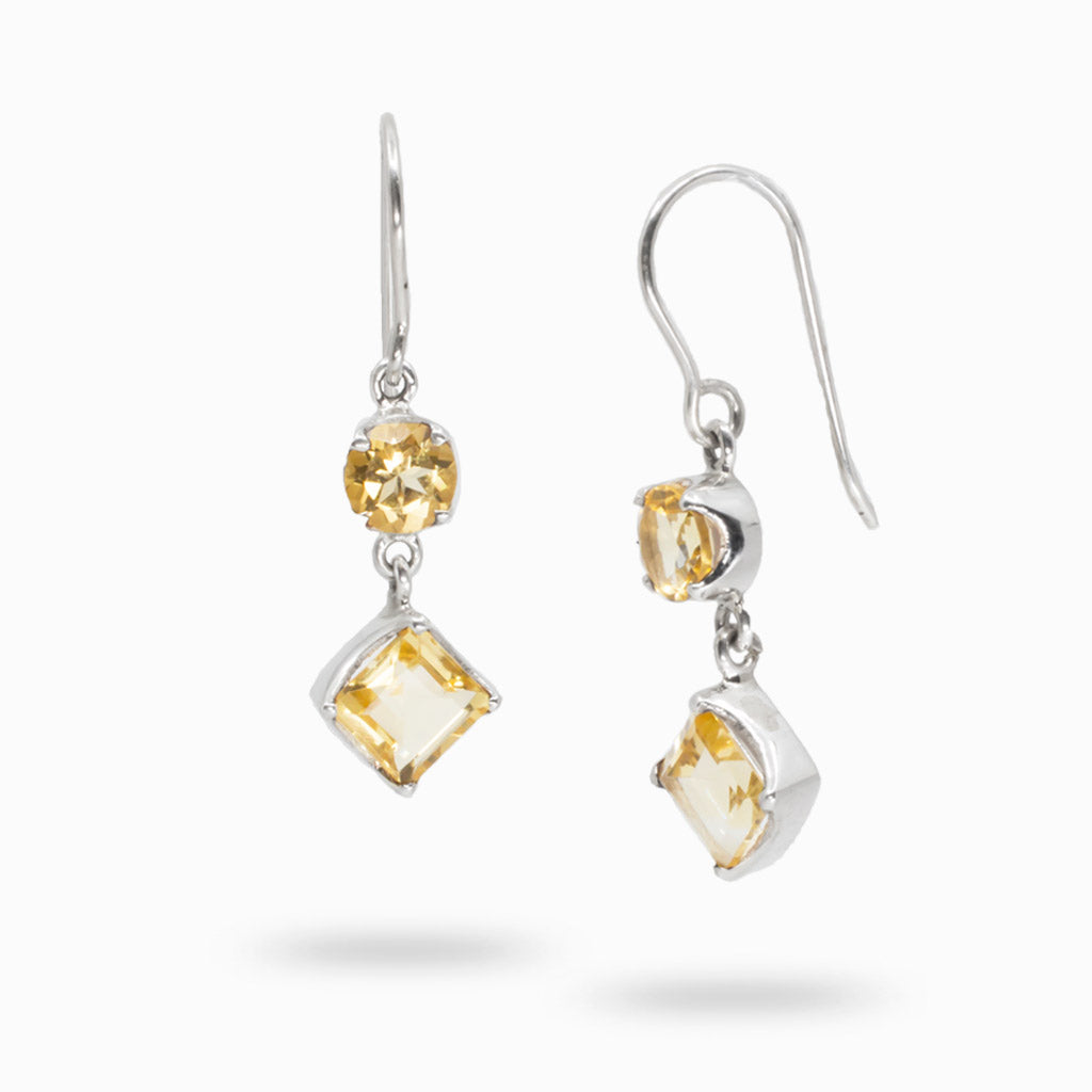 Citrine Drop Earrings