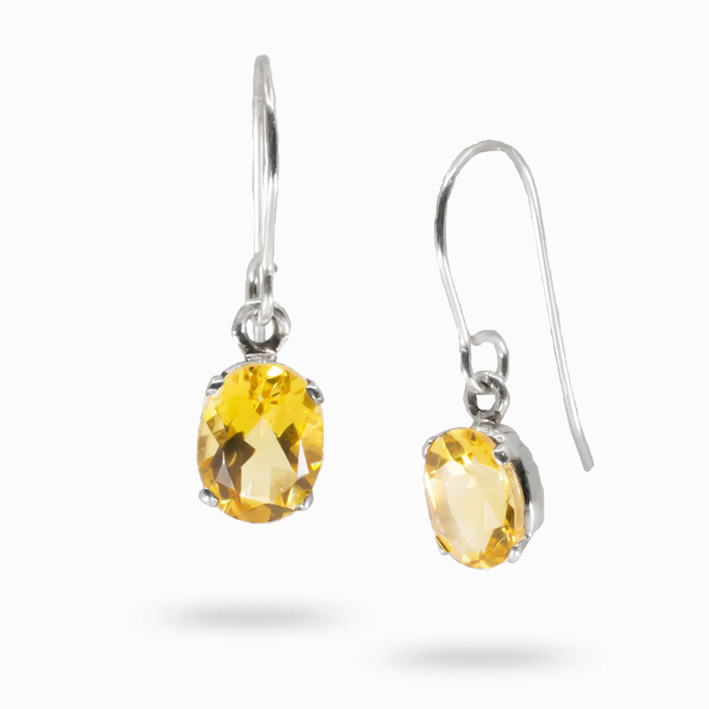 Citrine Drop Earrings