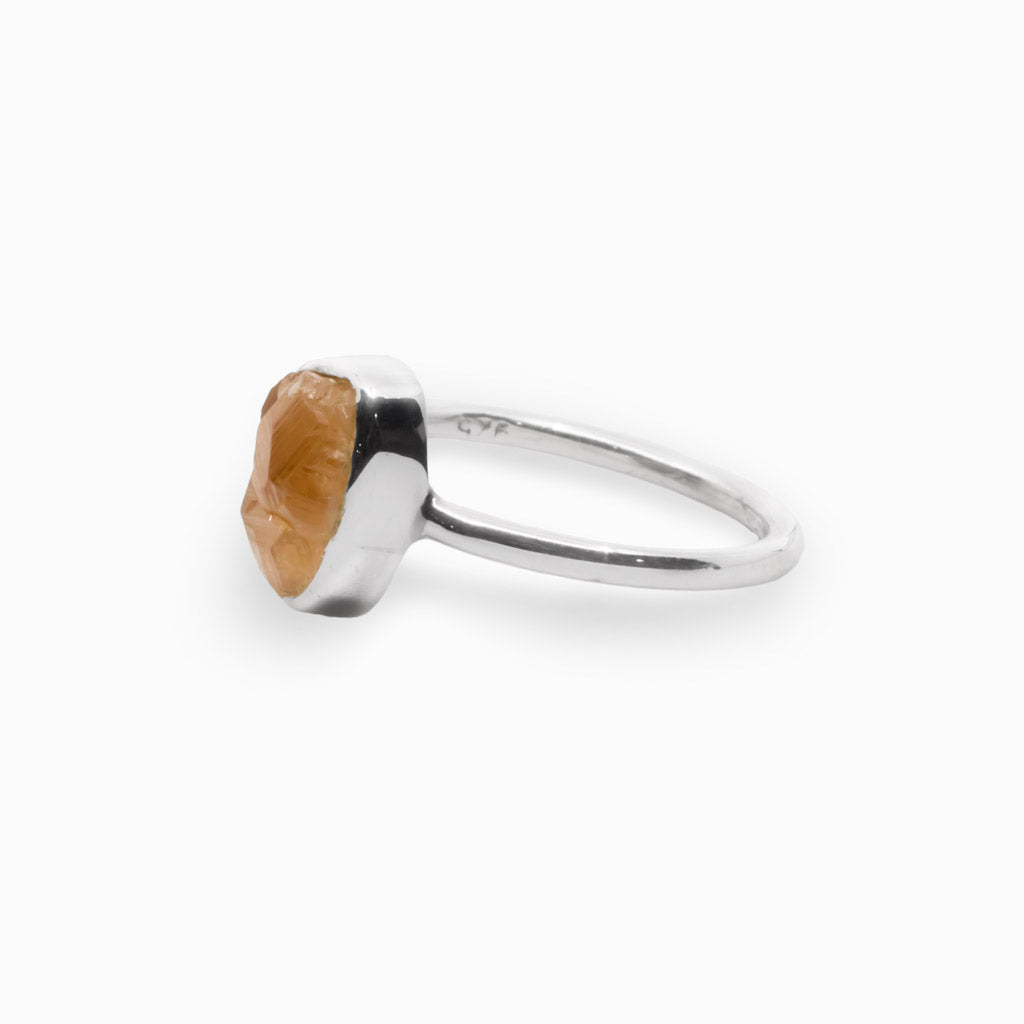 Grossular Garnet Ring