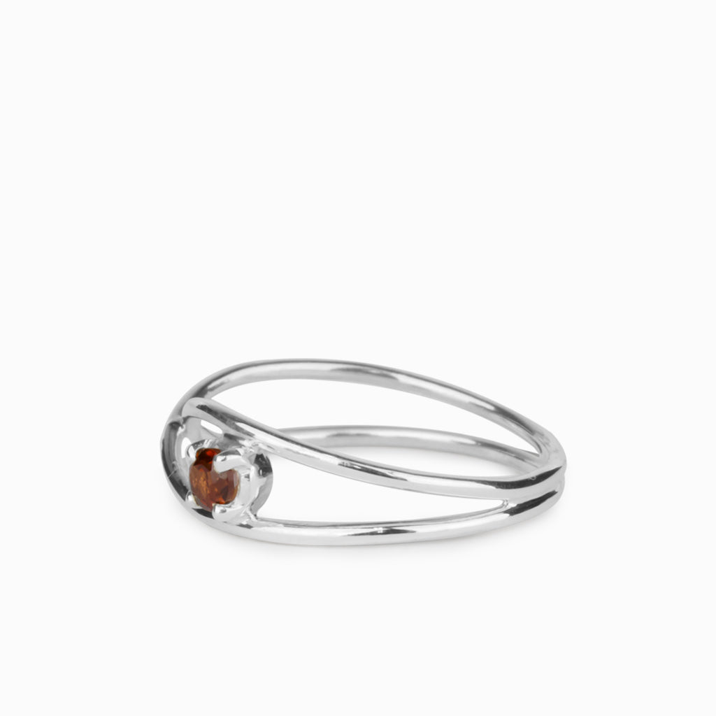 Garnet Birthstone Ring