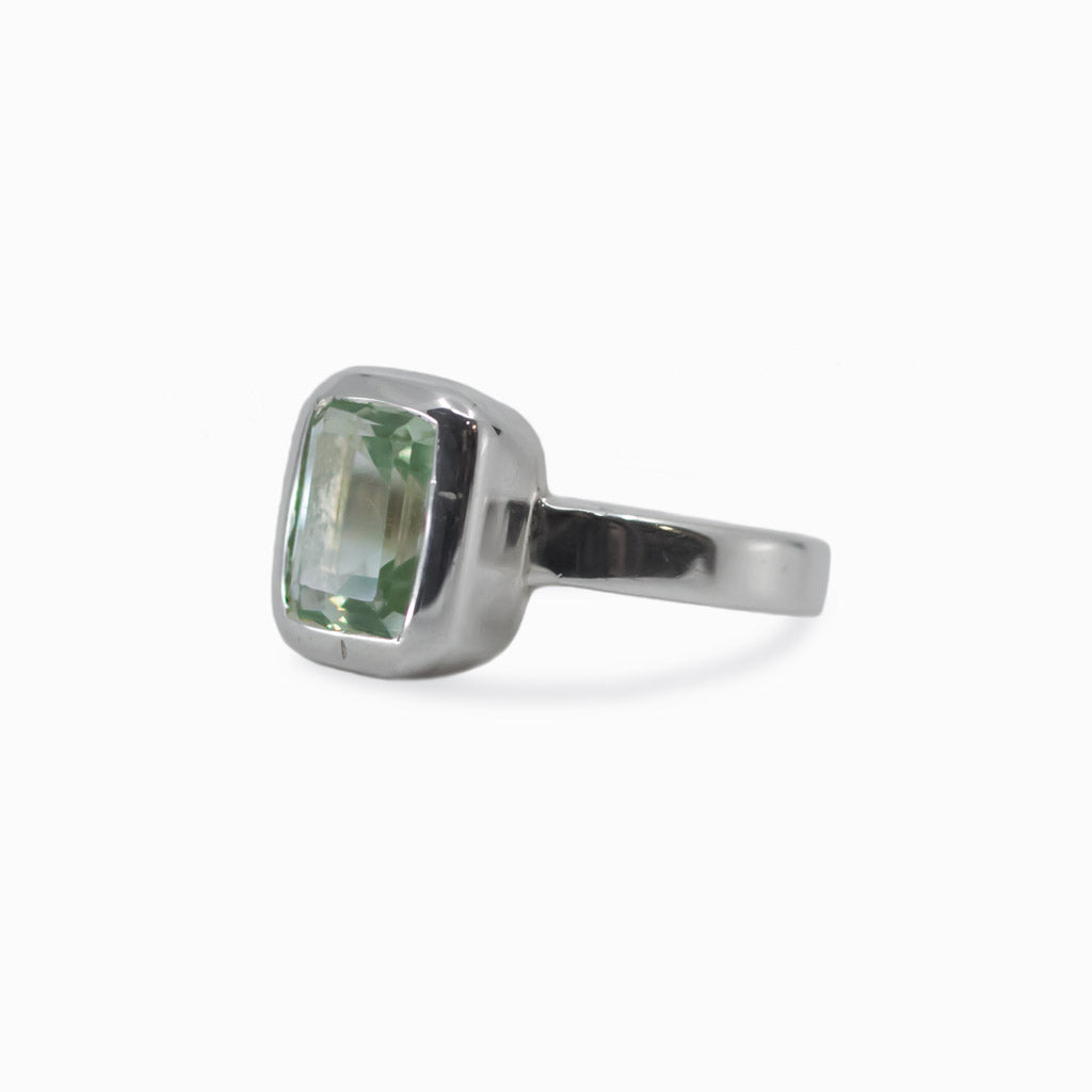 Green Quartz ring