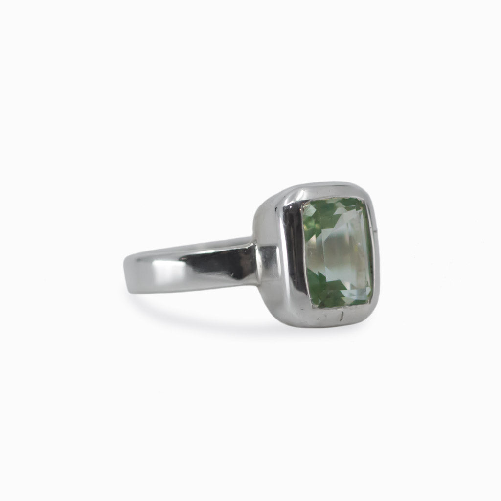 Green Quartz ring