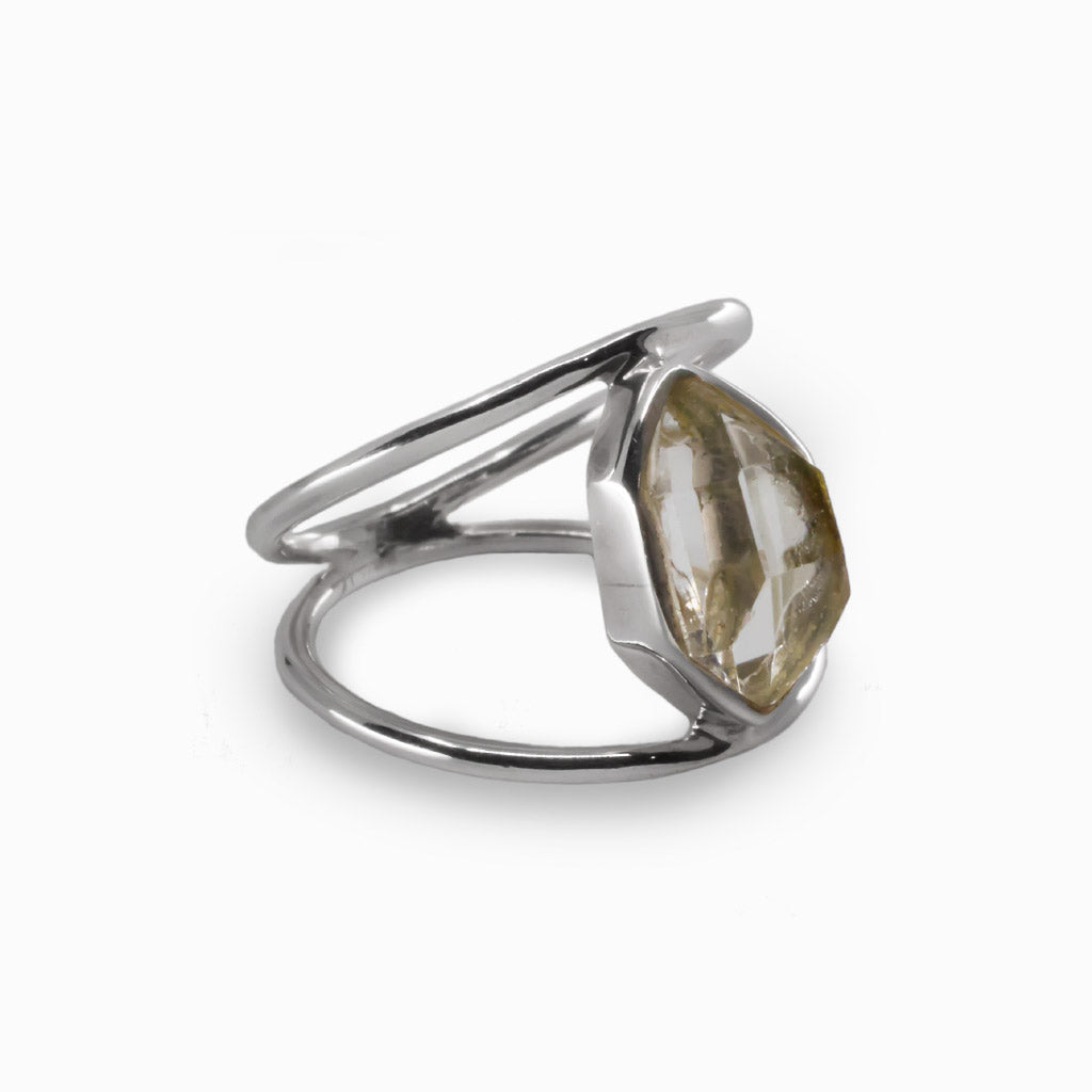 Herkimer Diamond Ring