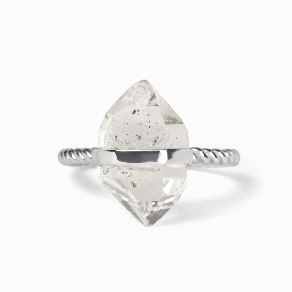 Herkimer Diamond Ring