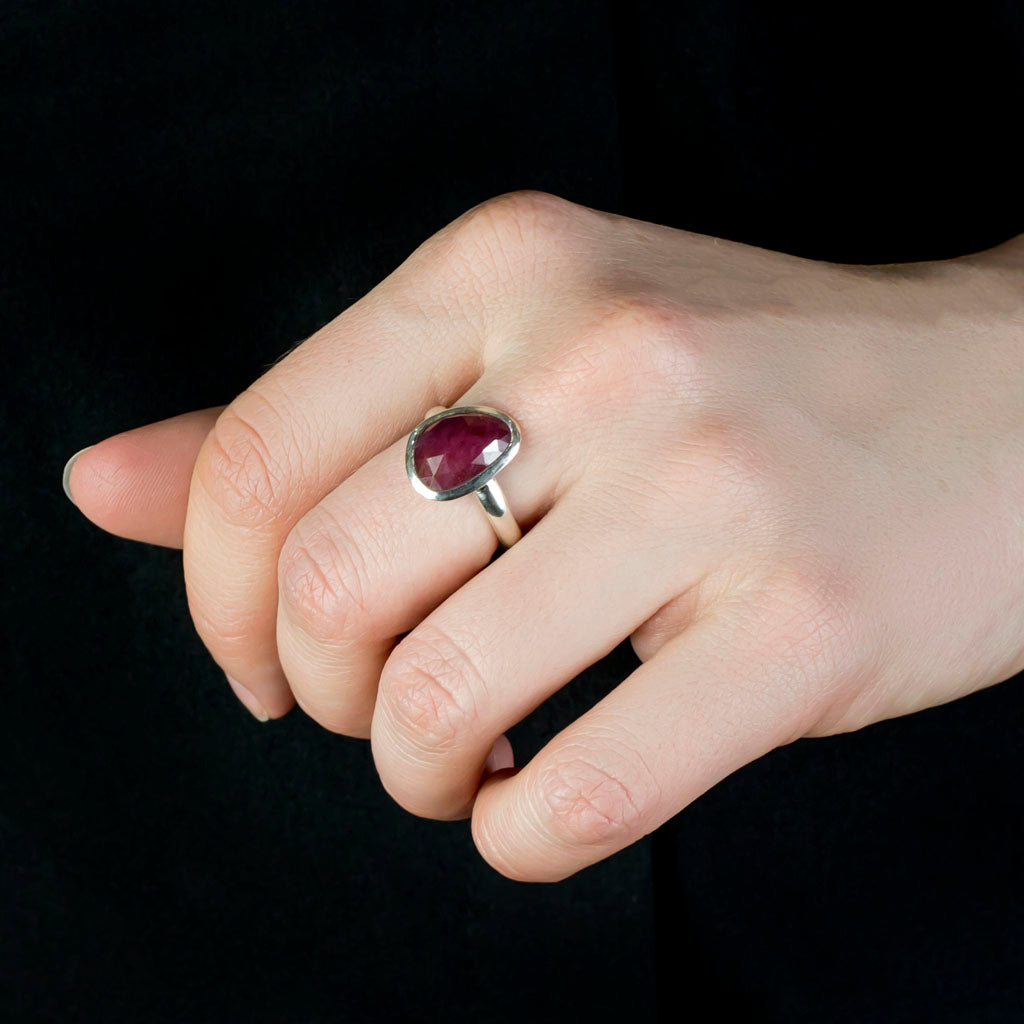 Ruby Ring on Model