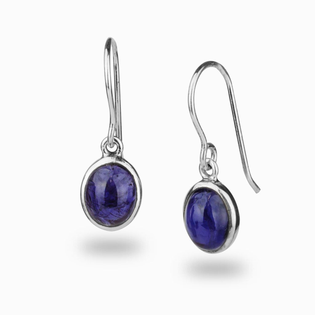 Iolite Drop Earrings