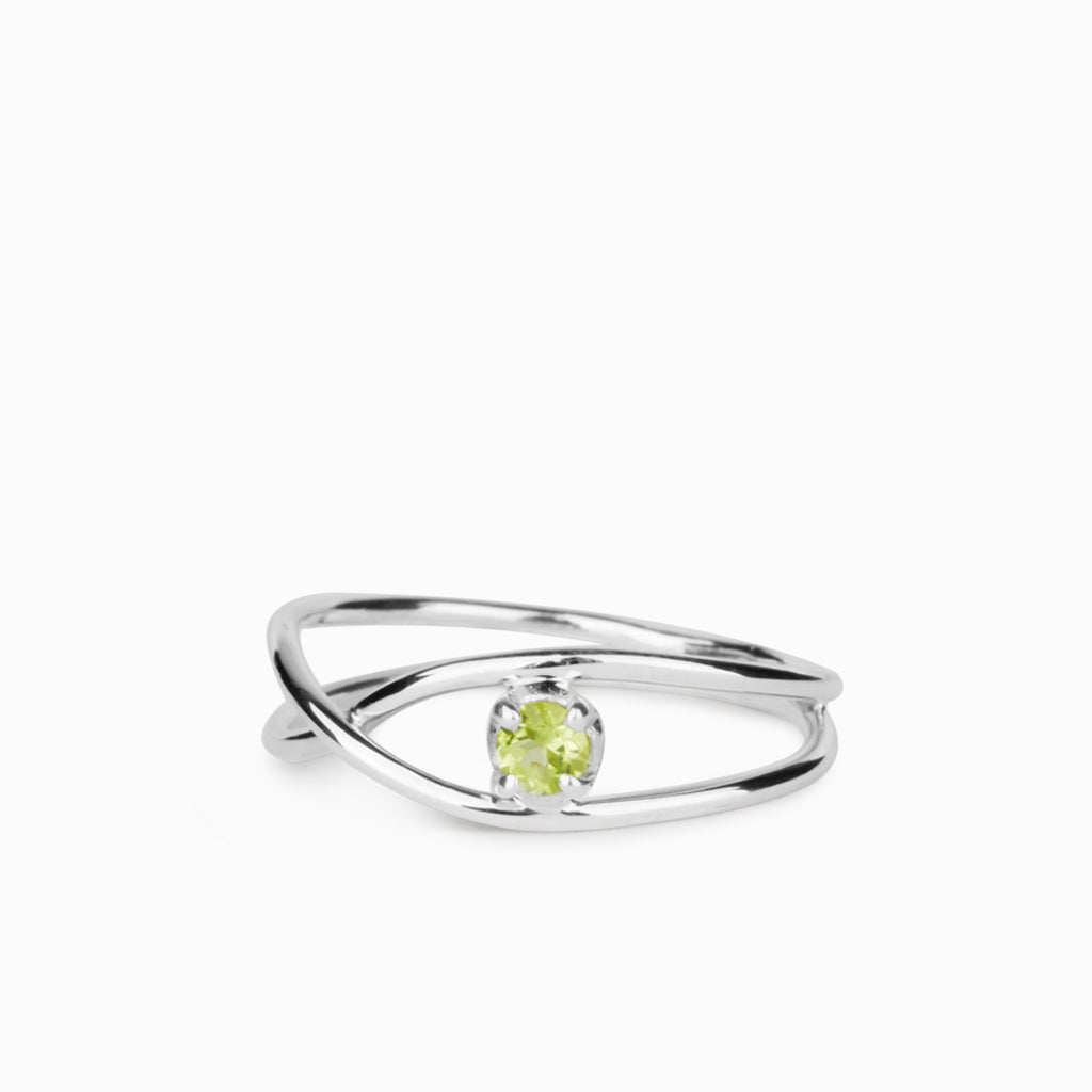 Peridot Birthstone Ring