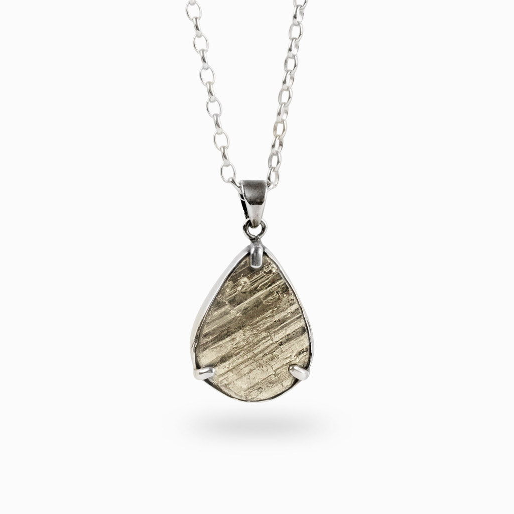 Silver Raw Sun Pyrite Pendant best