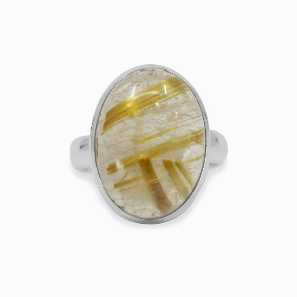 Rutilated Quartz Ring | Made In Earth US