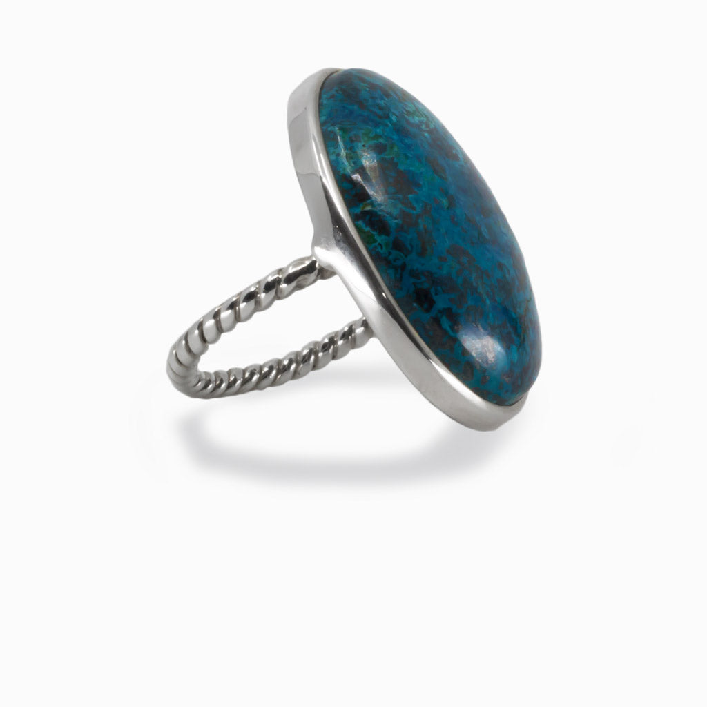 Shattuckite Ring