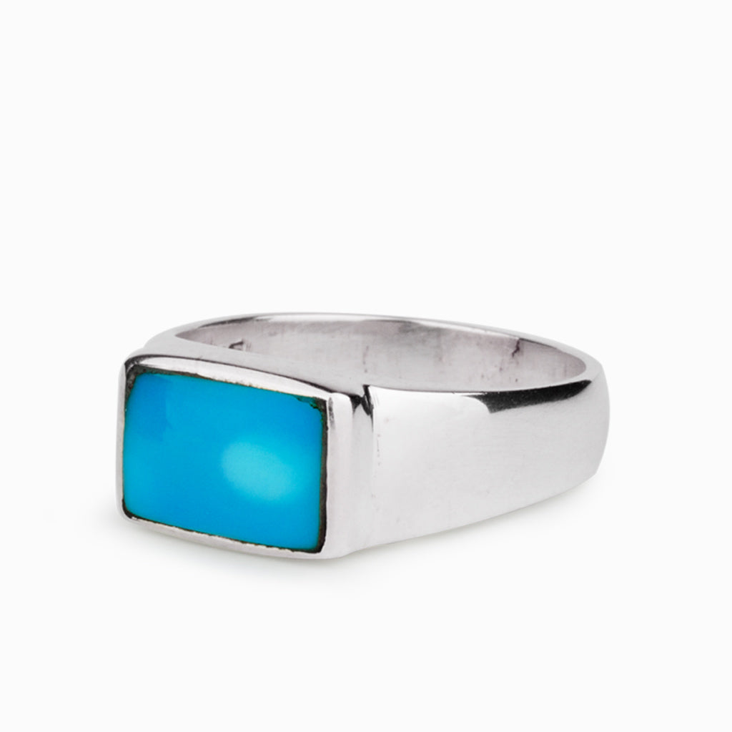 Sleeping Beauty Turquoise Ring Men's