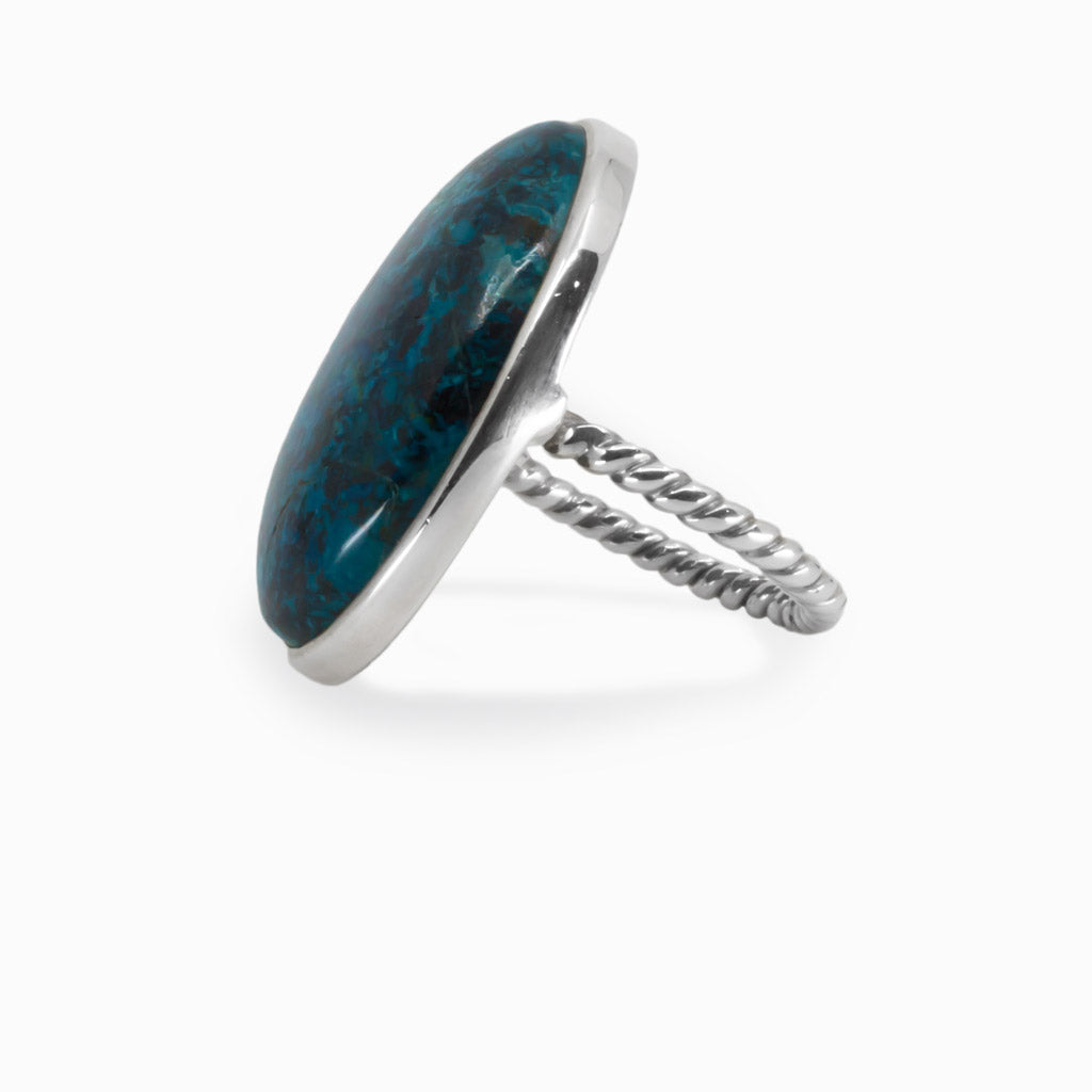 Shattuckite Ring