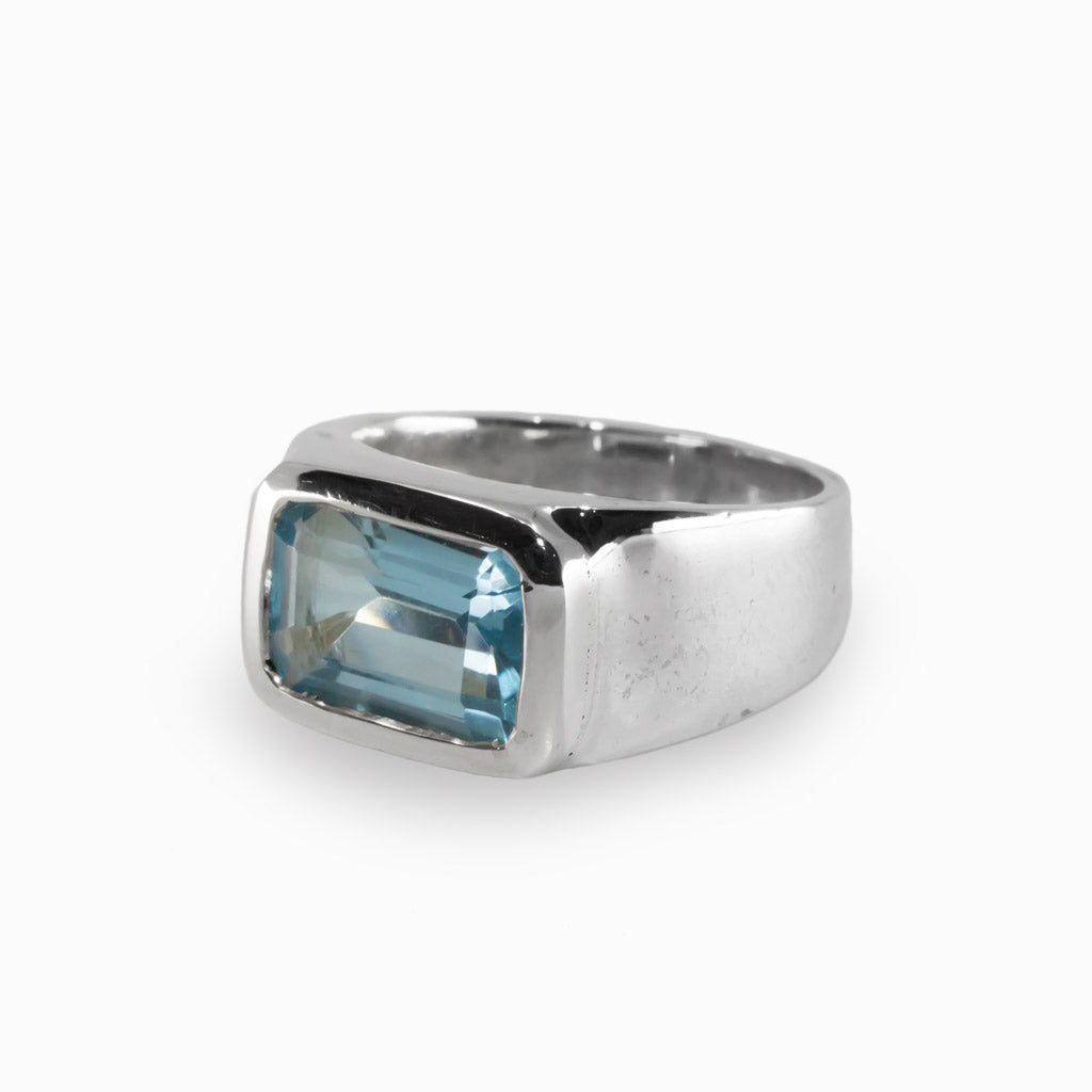 Blue Topaz Ring