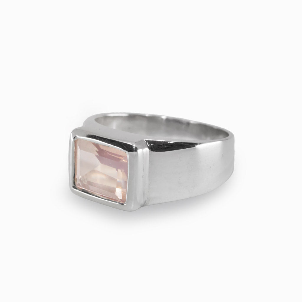 Rose Quartz Ring