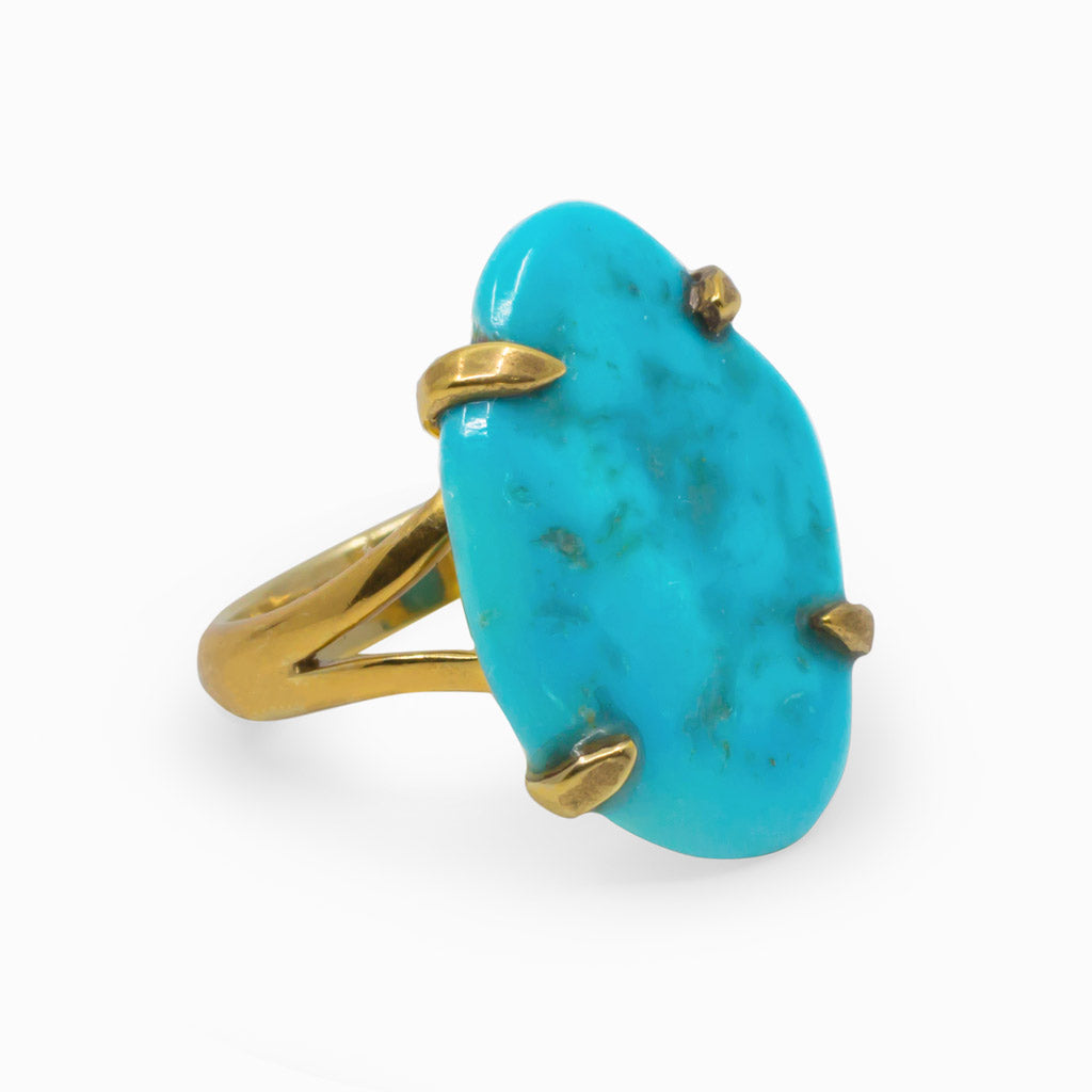 Sleeping Beauty Turquoise Ring
