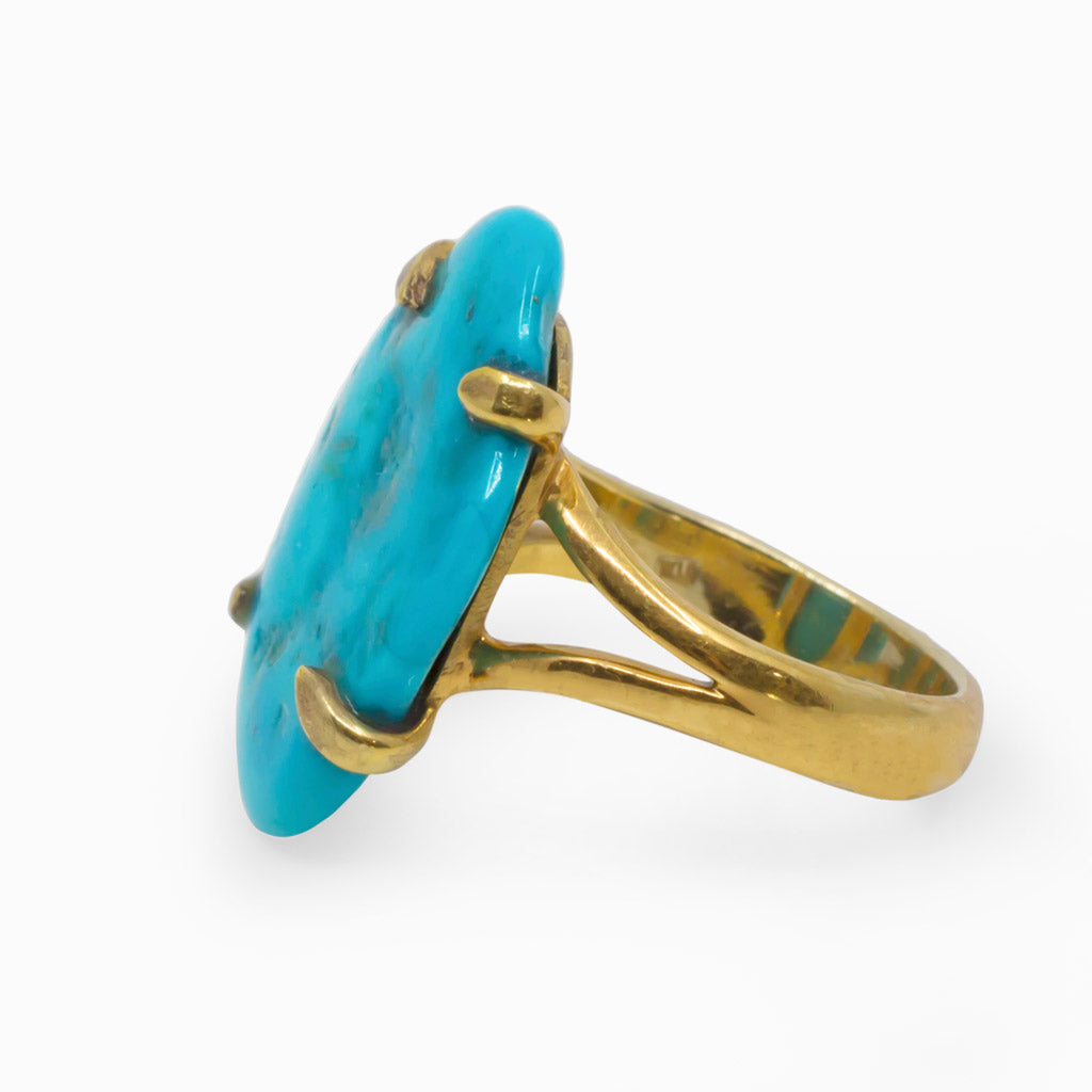 Sleeping Beauty Turquoise Ring