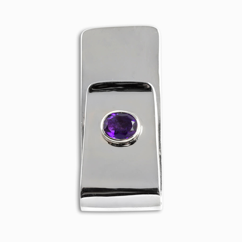 Amethyst Money Clip