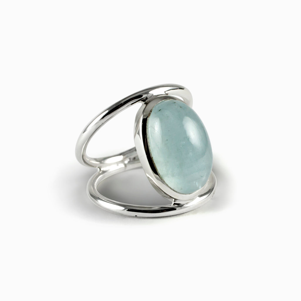 Aquamarine Ring