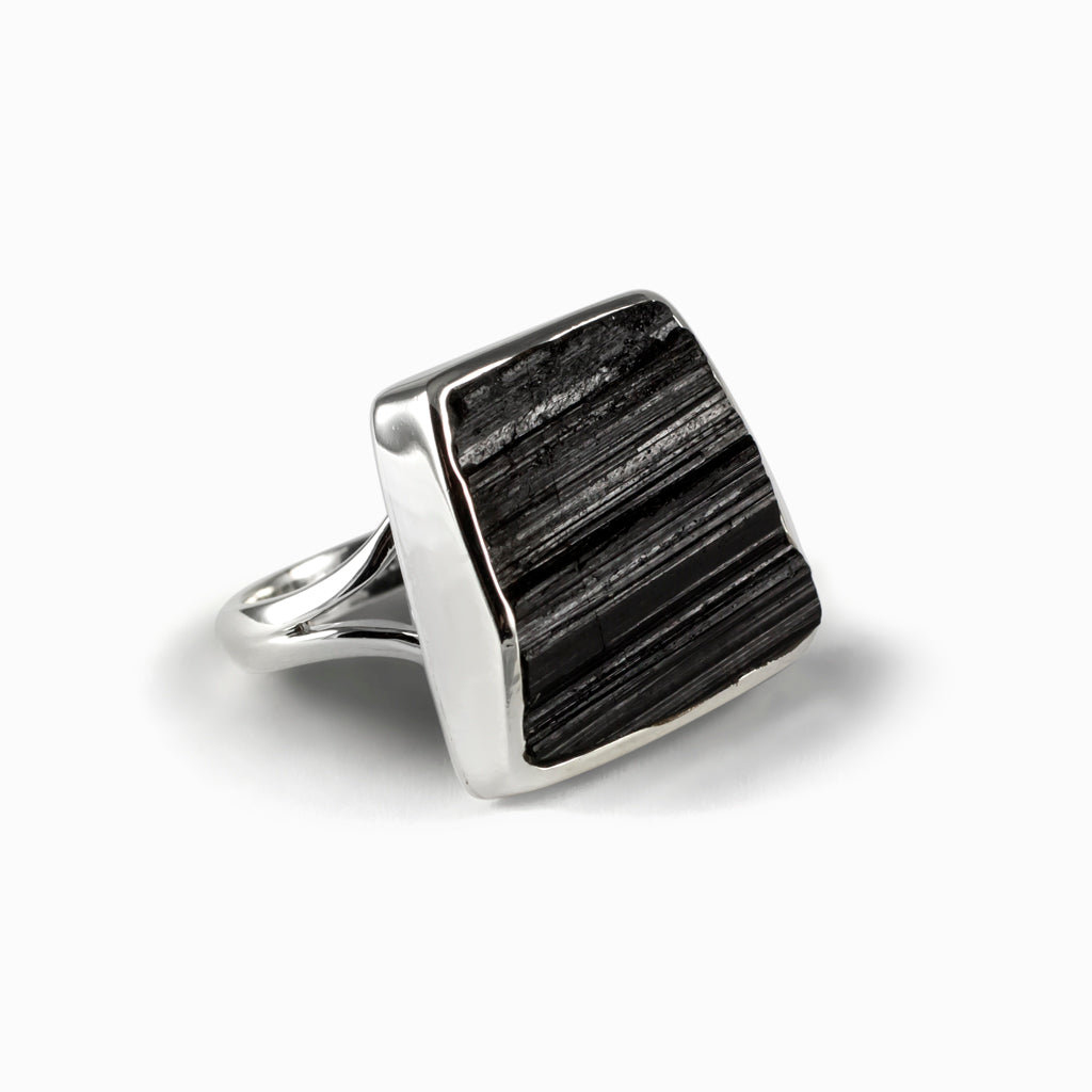 Black Tourmaline Ring