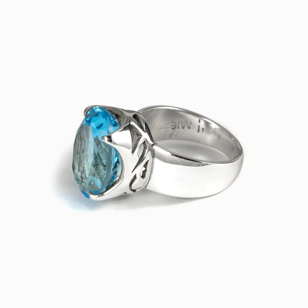 Blue Topaz Ring