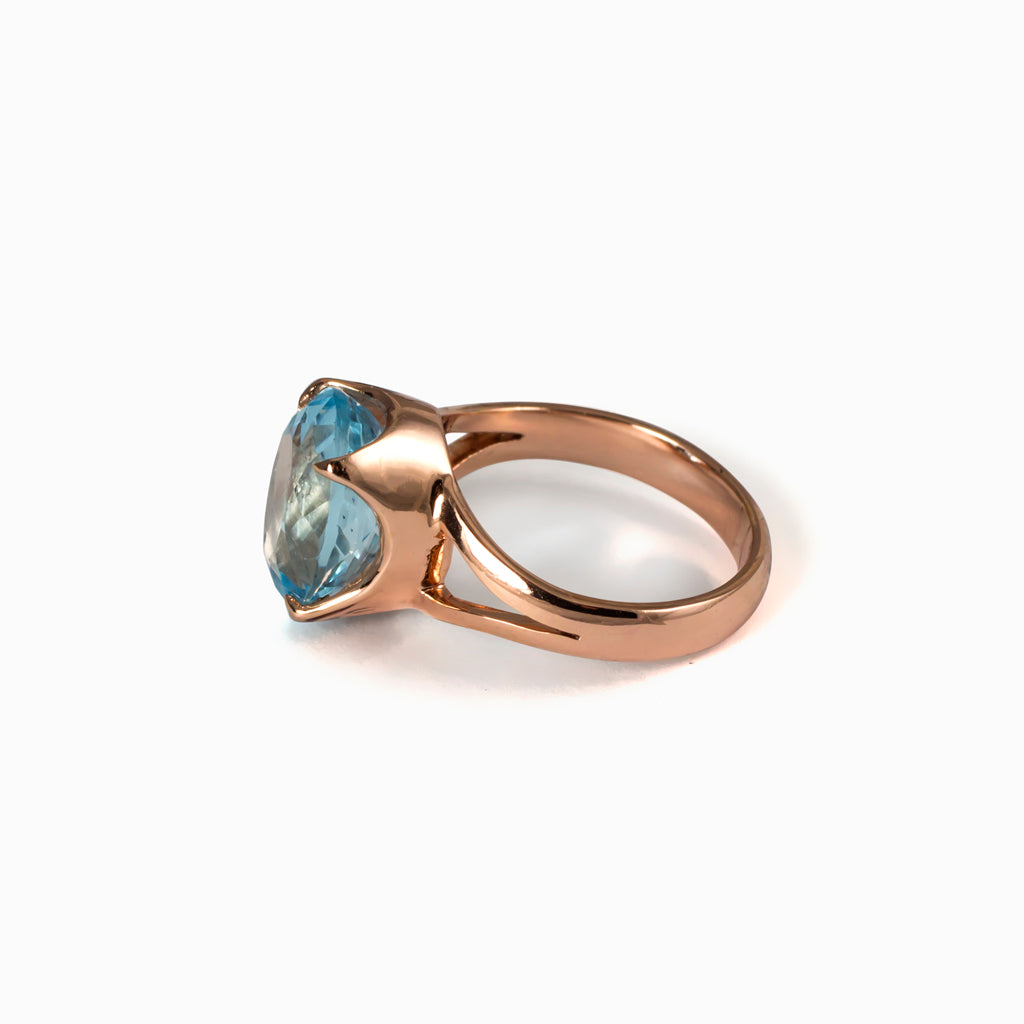Blue Topaz Ring