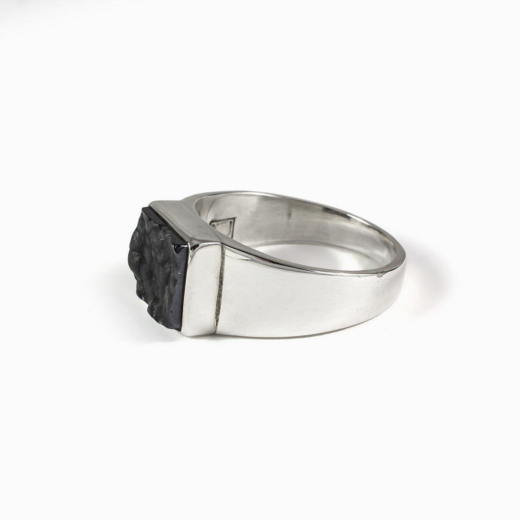 Botroydal Hematite Ring