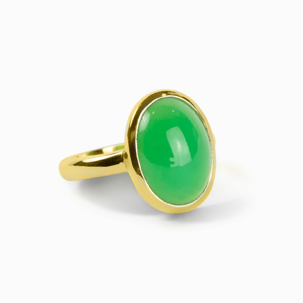 Chrysoprase Ring