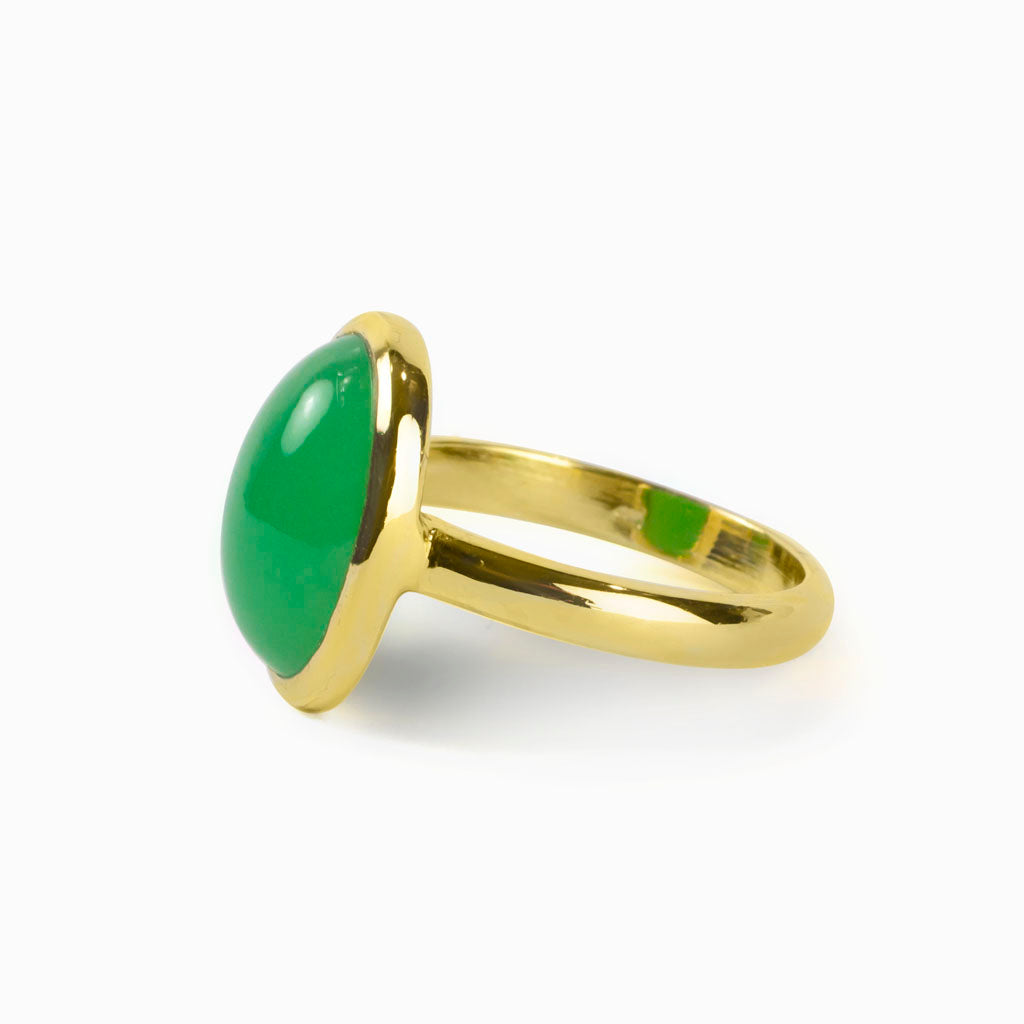 Chrysoprase Ring