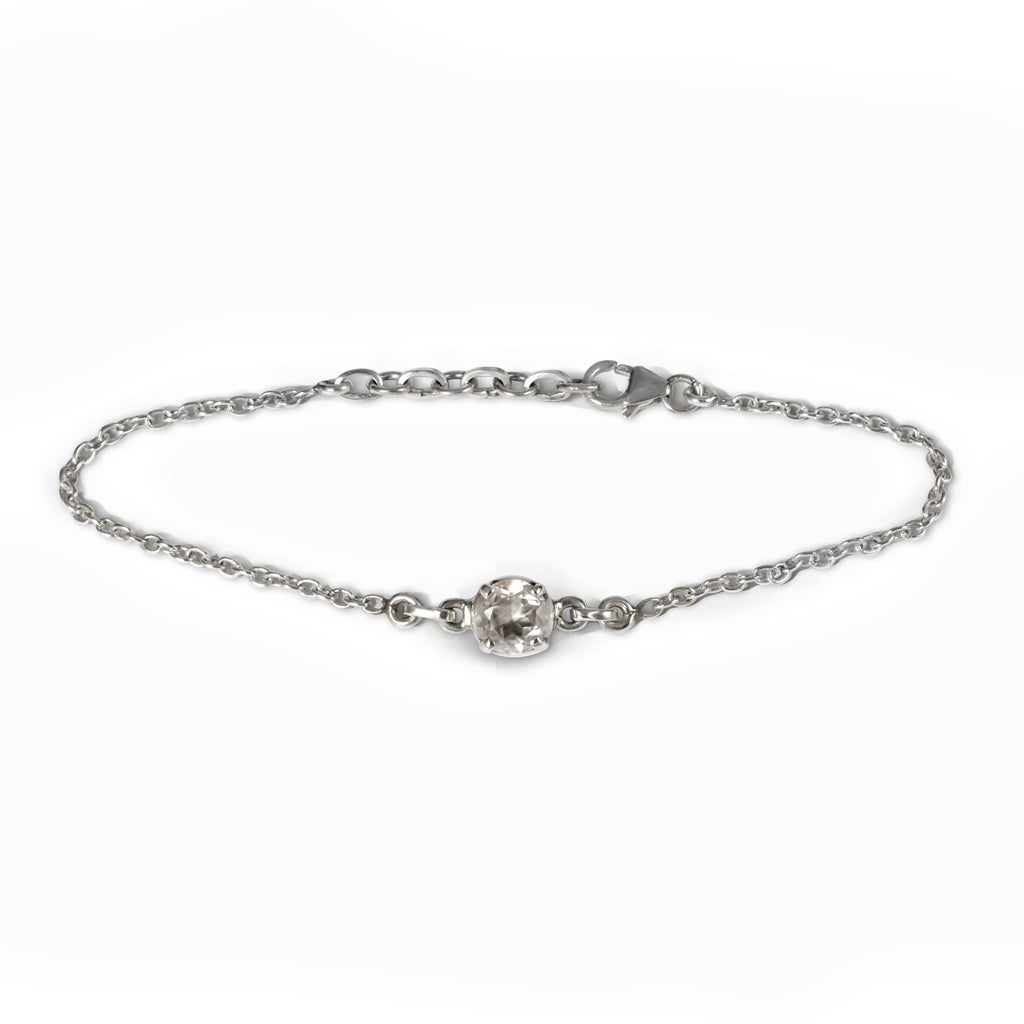 clear quartz bracelet Made In Earth