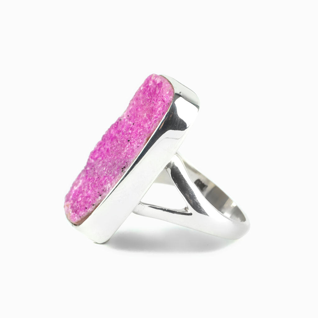 Cobaltian Calcite Ring