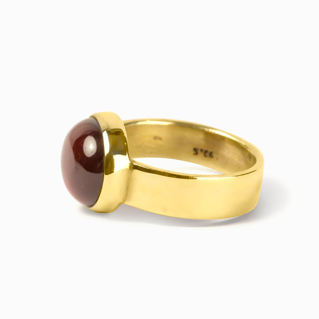 Garnet Vermeil Ring
