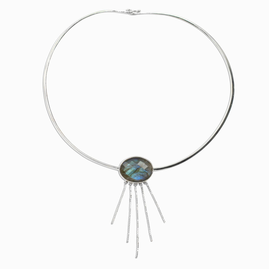 Labradorite Choker Necklace