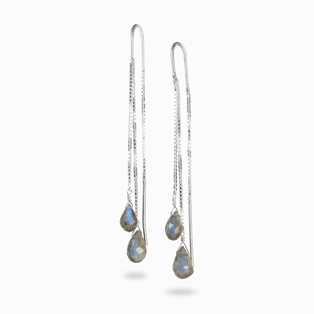 Labradorite Drop Earring Briolettes