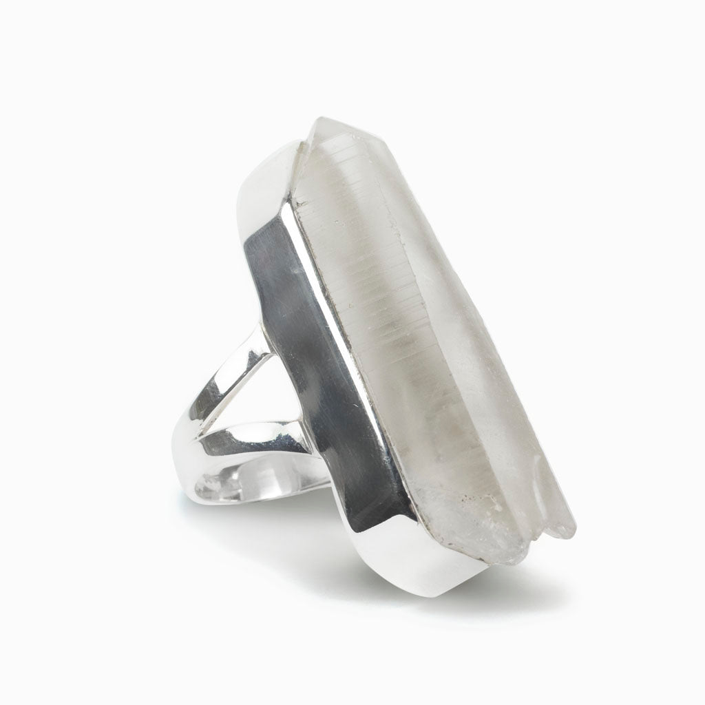 Lemurian Quartz Ring