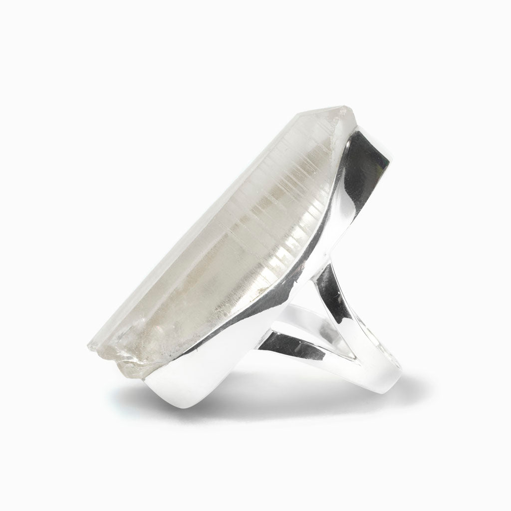 Lemurian Quartz Ring