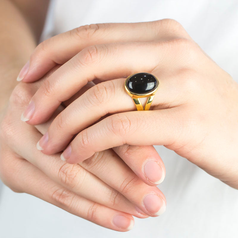 Onyx Ring on Model