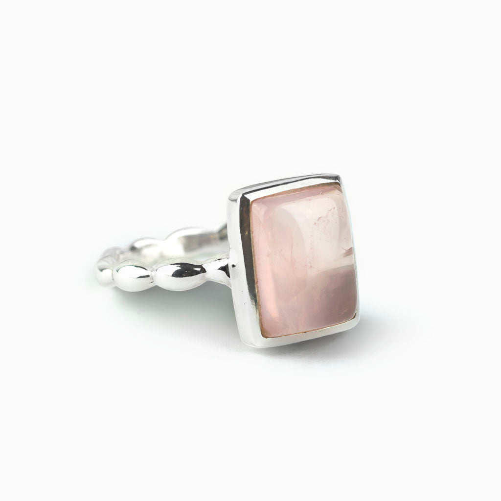 Rose Quartz Ring