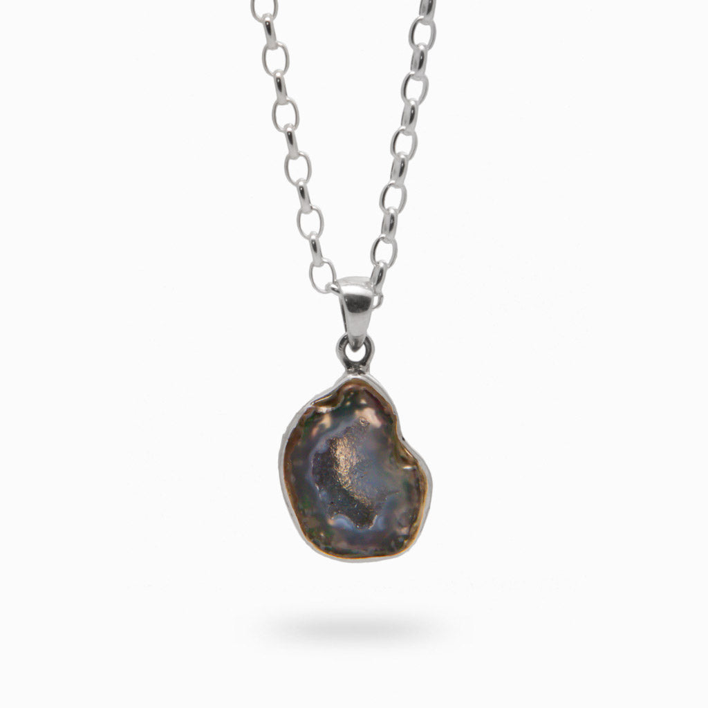 AGATE DRUZY NECKLACE