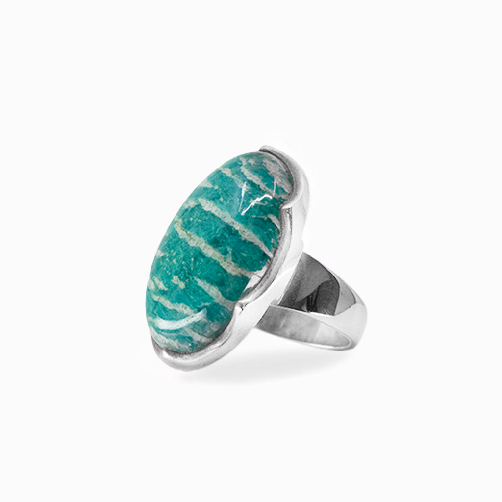 Amazonite Ring