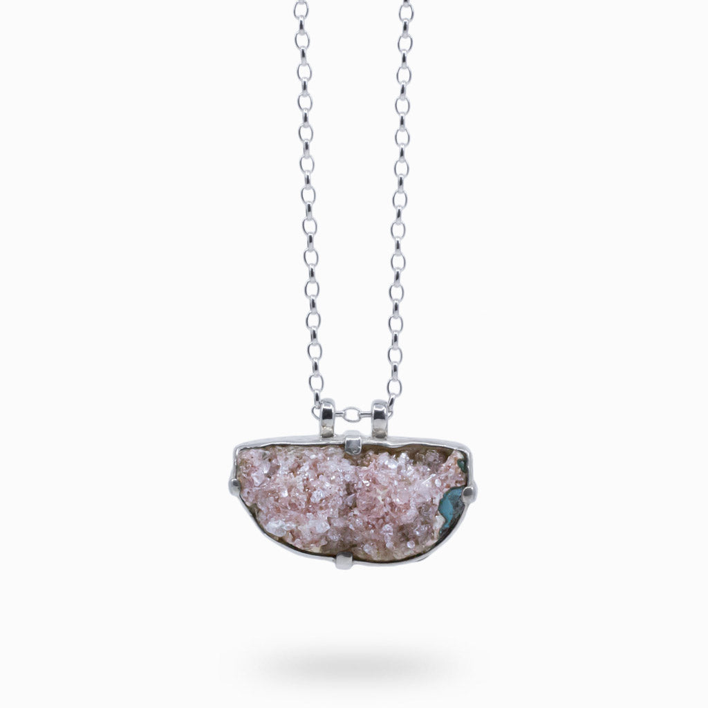 Apophyllite necklace